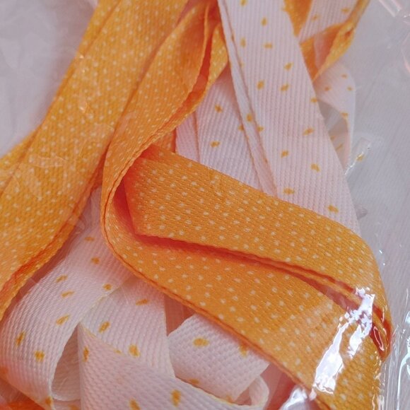 McDonald's Shoe Laces Pair NIP Sesame Seed Bun Print - Picture 3 of 3